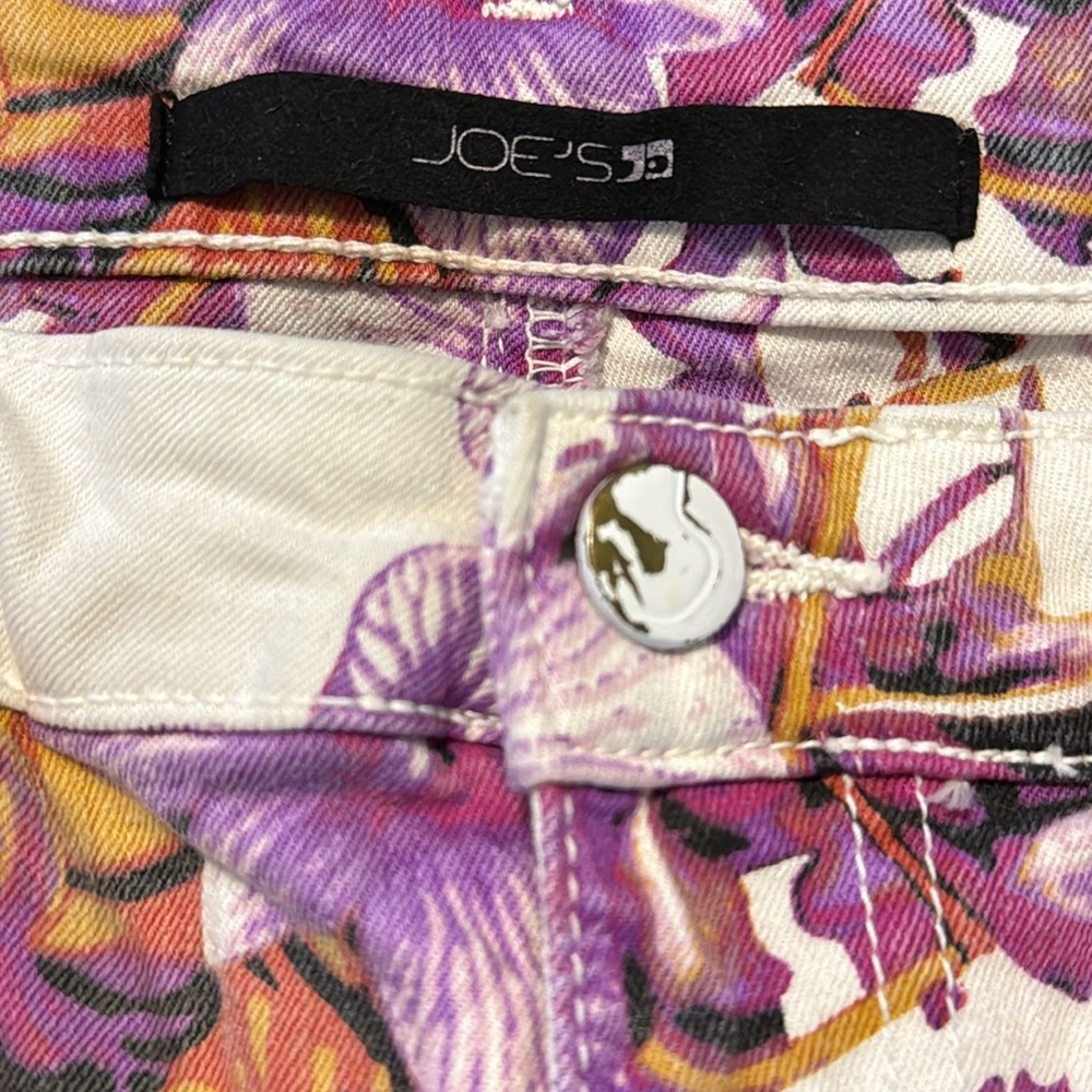 JOE’S JEANS Floral Mini Skirt - Size 28 - Picture 4 of 6